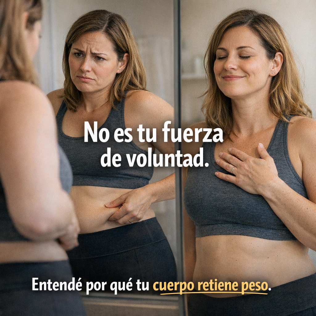 REDUCE PESO E INFLAMACION EN 12 SEMANAS Activando el Equilibrio Interno que las Dietas Ignoran